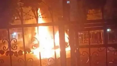 Diyarbakır’da bir şahıs önce aracını sonra kendini yaktı
