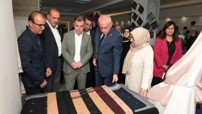 Yöresel yemekler tanıtıldı, el emeği ürünler görücüye çıktı
