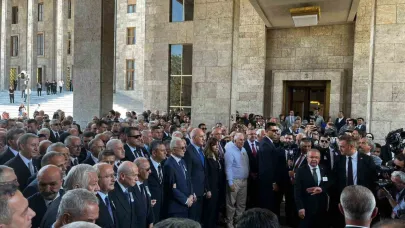 Altan Öymen için TBMM’de cenaze töreni düzenlendi
