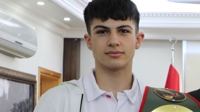 Bedirhan Akburak Balkan şampiyonu...