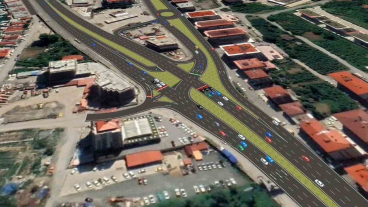 Karadeniz Sahil Yolu Yomra geçişinde trafik sorunu yeni nesil hemzemin kavşak ile çözülecek