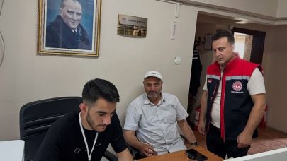 ’Genel Tarım Sayımı’ Aydıntepe’de sürüyor