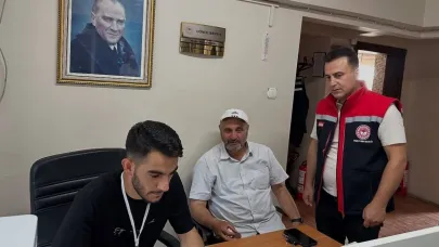 ’Genel Tarım Sayımı’ Aydıntepe’de sürüyor