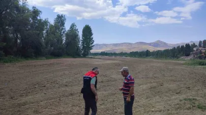 Suni mera kurulacak alanlarda inceleme yapıldı