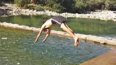 Çoruh’ta yüzerken dikkat!