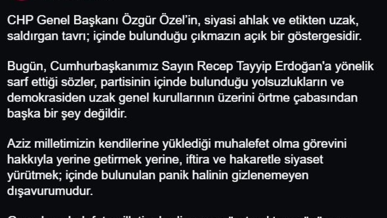 Bakan Yumaklı: "Gerçek muhalefet, milletin derdine çare üretmekten, çözüm ve proje sunmaktan geçer"