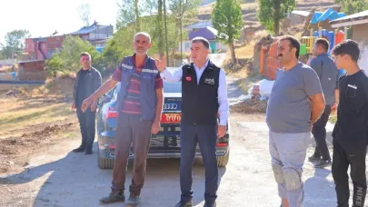Vali Eldivan, Gökçeli ve Konursu köylerinde incelemede bulundu