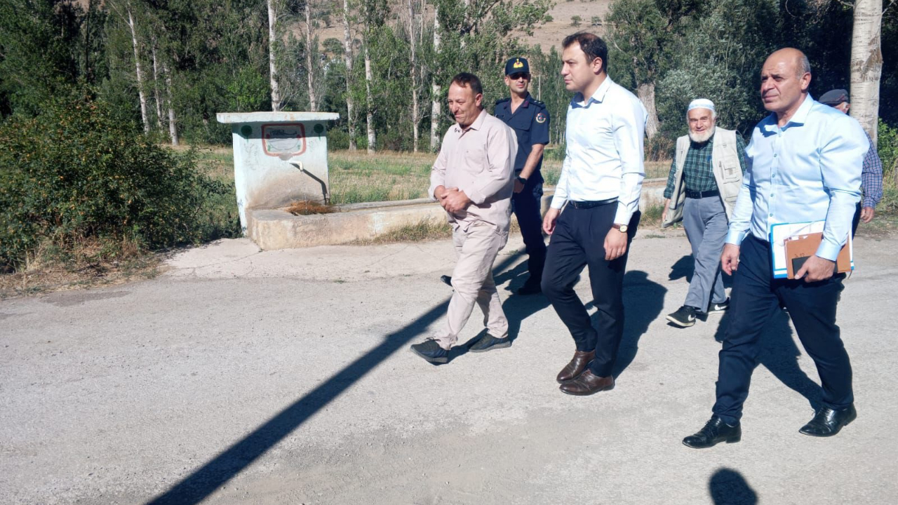 Kaymakam Bayram ziyaretlerini sürdürüyor