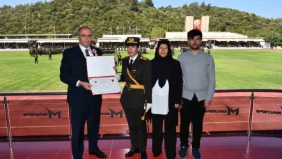 Şehit Ömer Halisdemir’in kızı teğmen oldu