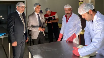 Tarım Müdürlüğü'nden Peykar Süt Fabrikasına Ziyaret