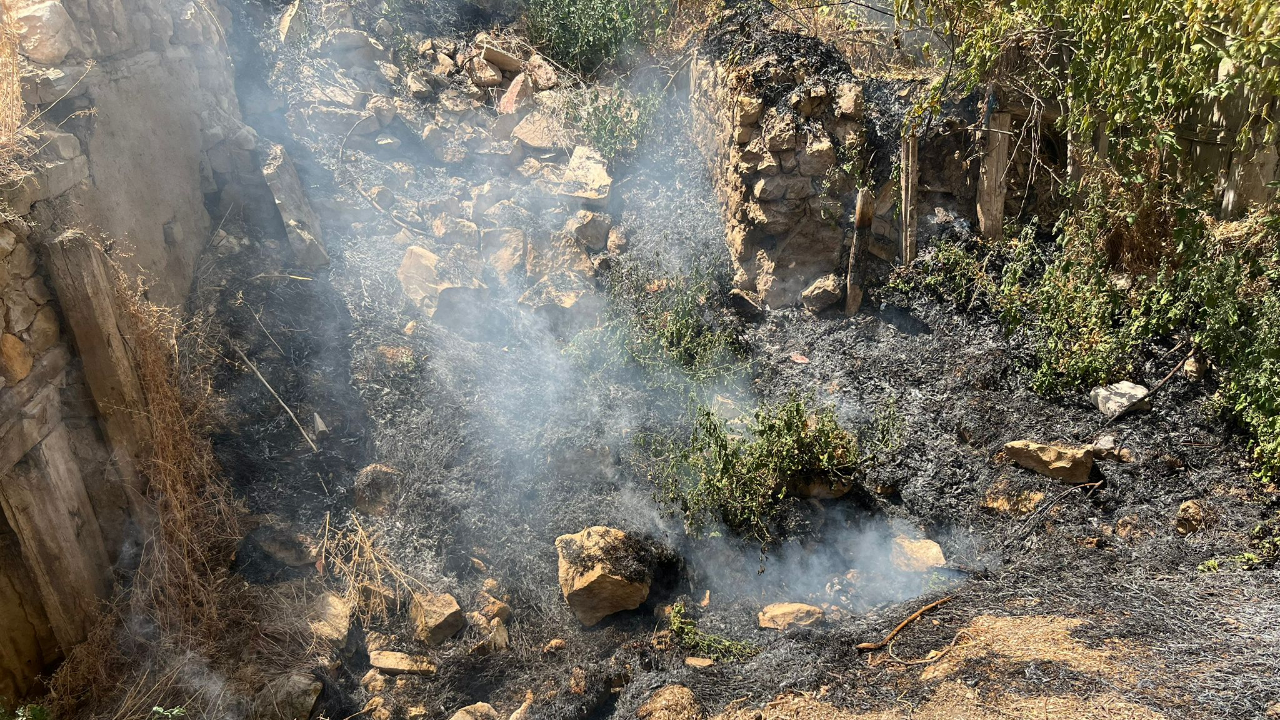 Uzungazi’de Yangın!