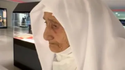 92 yaşındaki Erzurumlu Nine’de duygulandıran sözler