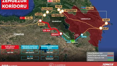 Bakan Uraloğlu: "Kars-Iğdır-Aralık-Dilucu Demiryolu Hattı’nın tamamı yaklaşık 110 milyar lira yatırım bedeliyle inşa edilecek"