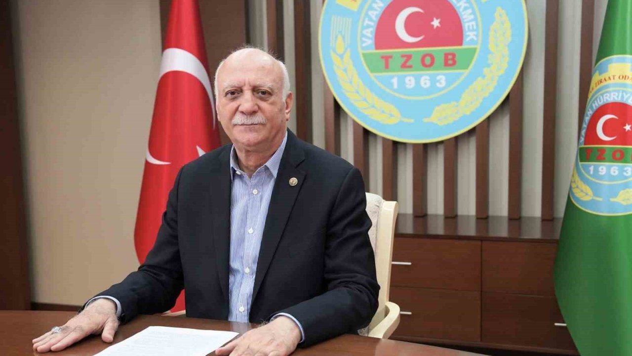 TZOB Genel Başkanı Bayraktar: "Mevcut su kaynaklarımızın korunması hayati önem taşıyor"
