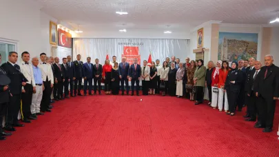 Bayburt’ta 30 Ağustos Zafer Bayramı resepsiyonu