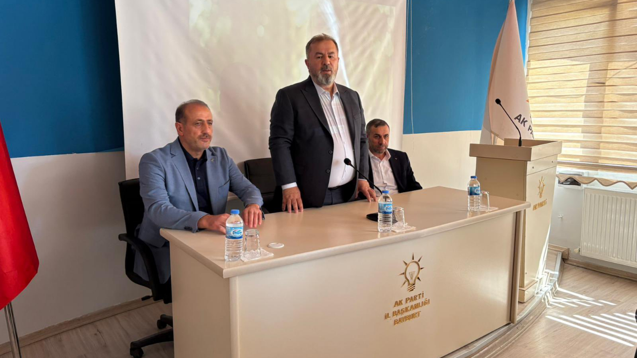 Yaşar Baş Bayburt’ta yeşil kalkınmayı anlattı
