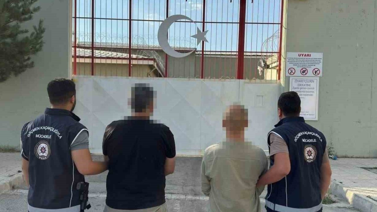 Erzincan’da 21 kaçak göçmen yakalandı, 2 organizatör tutuklandı