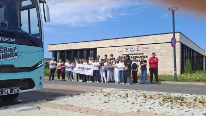 Deneyap öğrencileri Trabzon’da keyifli bir gün geçirdi