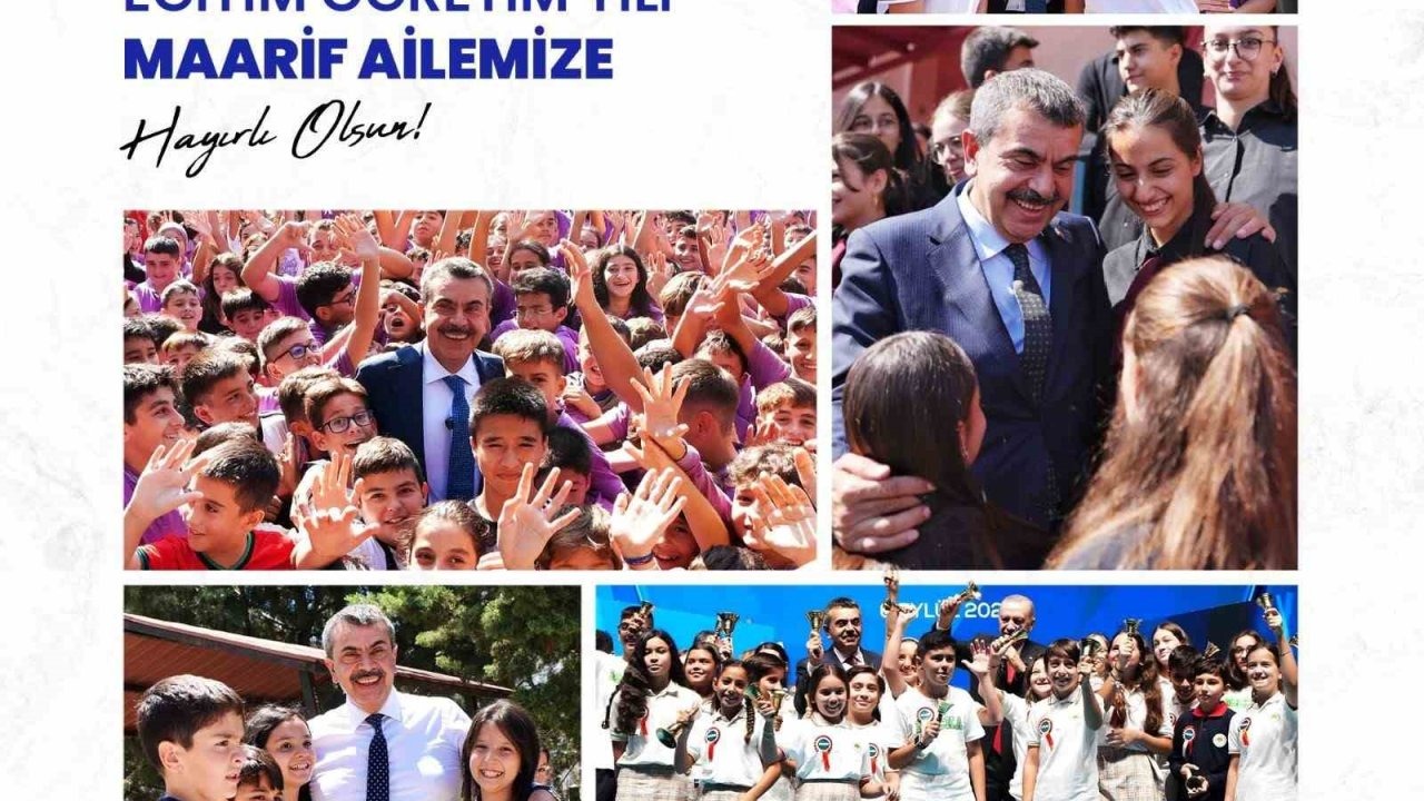 Bakan Tekin: "Ülkesine karşı ödevlerini bilen bir nesil, yarının Türkiye’sine armağan edeceğimiz en değerli hazinedir"