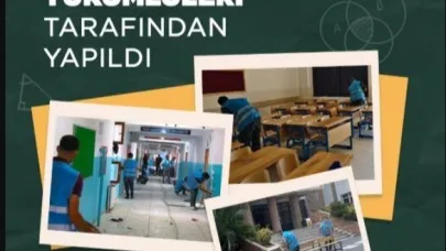 Bakan Tunç: "Bin 534 okulun bakım ve onarımı denetimli serbestlik yükümlüleri tarafından yapıldı"