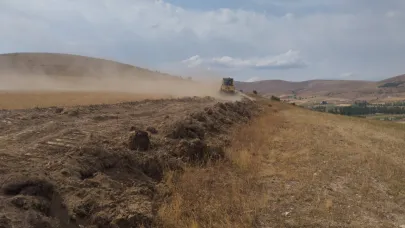 Gökçedere Belediyesi yeni su deposu için çalışma başlattı
