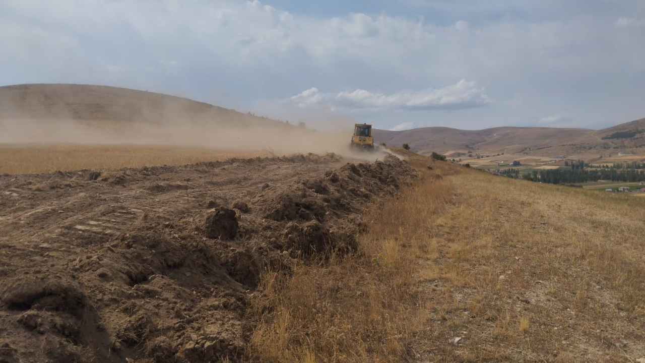 Gökçedere Belediyesi yeni su deposu için çalışma başlattı