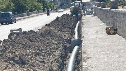 Gökçedere’de çalışmalar sürüyor