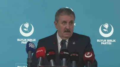 BBP Başkanı Destici: "(Suça sürüklenen çocuklar) ceza sistemimizi değiştirmek dışında bir seçeneğimiz kalmamıştır"