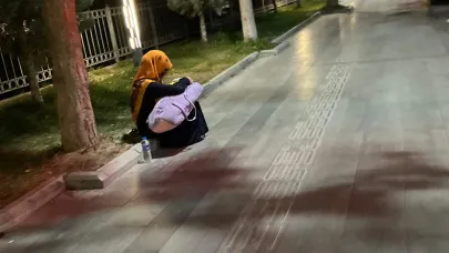 Bebekli dilenciler engellenemiyor!