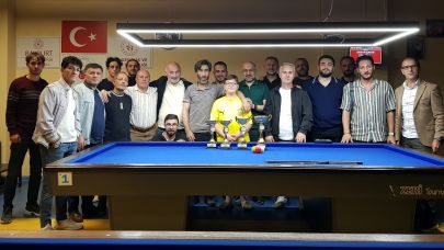 3 Bant Bilardo Şampiyonu: Ensar Şahin