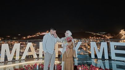 Bayburt manzaralı evlilik teklifi...