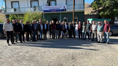 Milletvekili Ateş köylerde…
