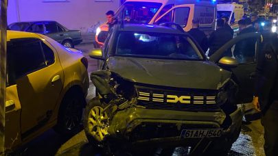 Bayburt’ta gece yarısı kaza!