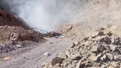 İspir’de çöp skandalı