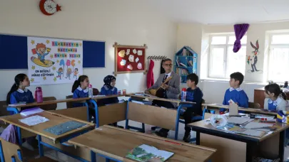 Müdür Kahraman’dan okul ziyaretleri