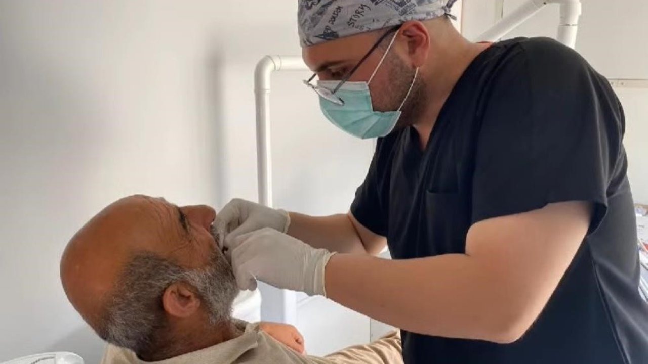 178 köyde bin 853 kişiye diş taraması yapıldı