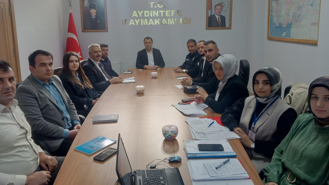Aydıntepe'de kadına yönelik şiddetle mücadele toplantısı gerçekleştirildi