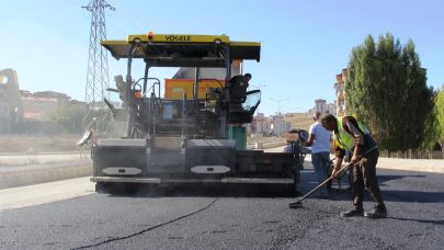 Belediyenin asfalt mesaisi sürüyor