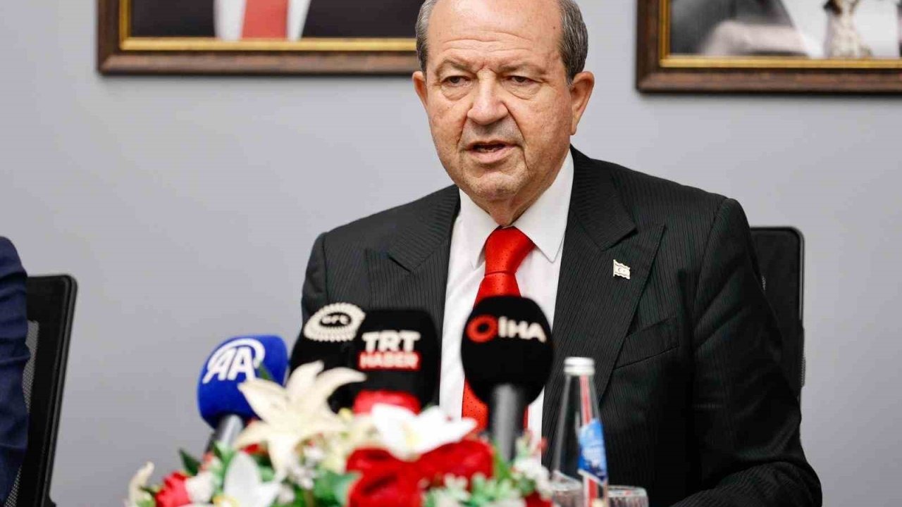 KKTC Cumhurbaşkanı Tatar: &quot;Bu toplantıların amacı iki devletin iş birliğinin sağlanması ve halkların yararına çalışmaların yapılması anlayışının pekişmesidir&quot;