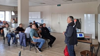 Karayolları 106. Şube Şefliği personellerine eğitim verildi