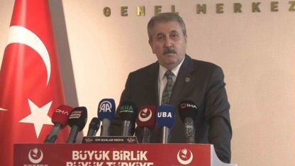 BBP lideri Destici: "Katil gruplarından en acımasızı Netanyahu’dur"