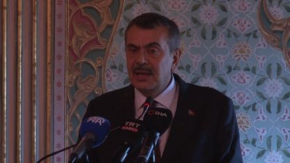 Bakan Tekin: "Dünyadaki eğitimciler asıl işini unutmasaydı Filistin’de 60 binin üzerinde insanın soykırıma tabi tutulduğu dünyayı yaşamazdık"