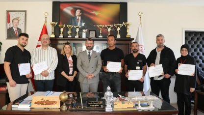 178 köye ulaşan ekibe teşekkür belgesi verildi