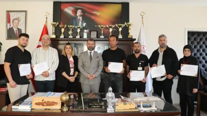 178 köye ulaşan ekibe teşekkür belgesi verildi