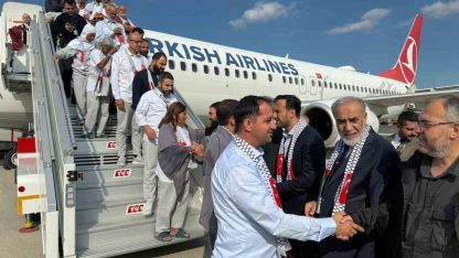 Özgürlük Filosu’ndaki 94 aktivist Türkiye’ye getirildi