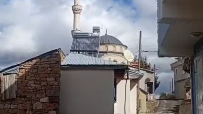 Kaynak makinesi kayboldu, camii hoparlöründen sitem etti