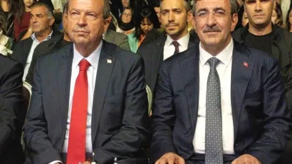 KKTC Başbakanı Üstel: "Bu topraklarda dalgalanan bayrakta TMT’nin ruhu ve Türkiye’nin desteği vardır"