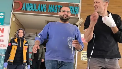 Elini freze makinesine kaptıran marangozun parmakları koptu