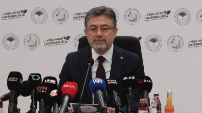 Bakan Yumaklı: "1 yılda 550 milyon fidan ve tohumu toprakla buluşturmayı hedefliyoruz"