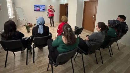 Kızılay’dan ’Afet ve İlkyardım’ eğitimi
